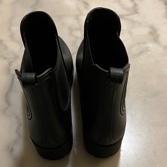 Jeffrey Campbell Black Rain Boots - Picture 3 of 6